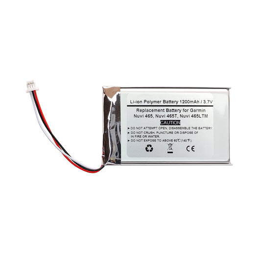 STARNOVO 1200mAh 3.7V Replacement Battery for Garmin Nuvi 465, Nuvi 465T, Nuvi 465LTM, AD21AD23B0WOW