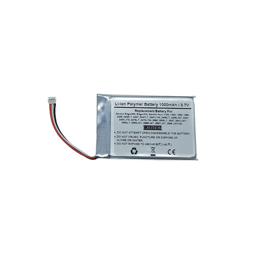 Battery for Garmin Edge 800,Edge 810,Garmin Nuvi 1100,1200,1250,1260,Garmin Nuvi 2405,2405LT,2447,2447LT,2447LTM,2455LT,2455LMT,2457,2457LTM,2475LT,2475LTM,Garmin Nuvi 2505,2505LT,2547,2547LMT,2555LT,2555LMT,2595LMT,2597LMT,2598 LMTHD