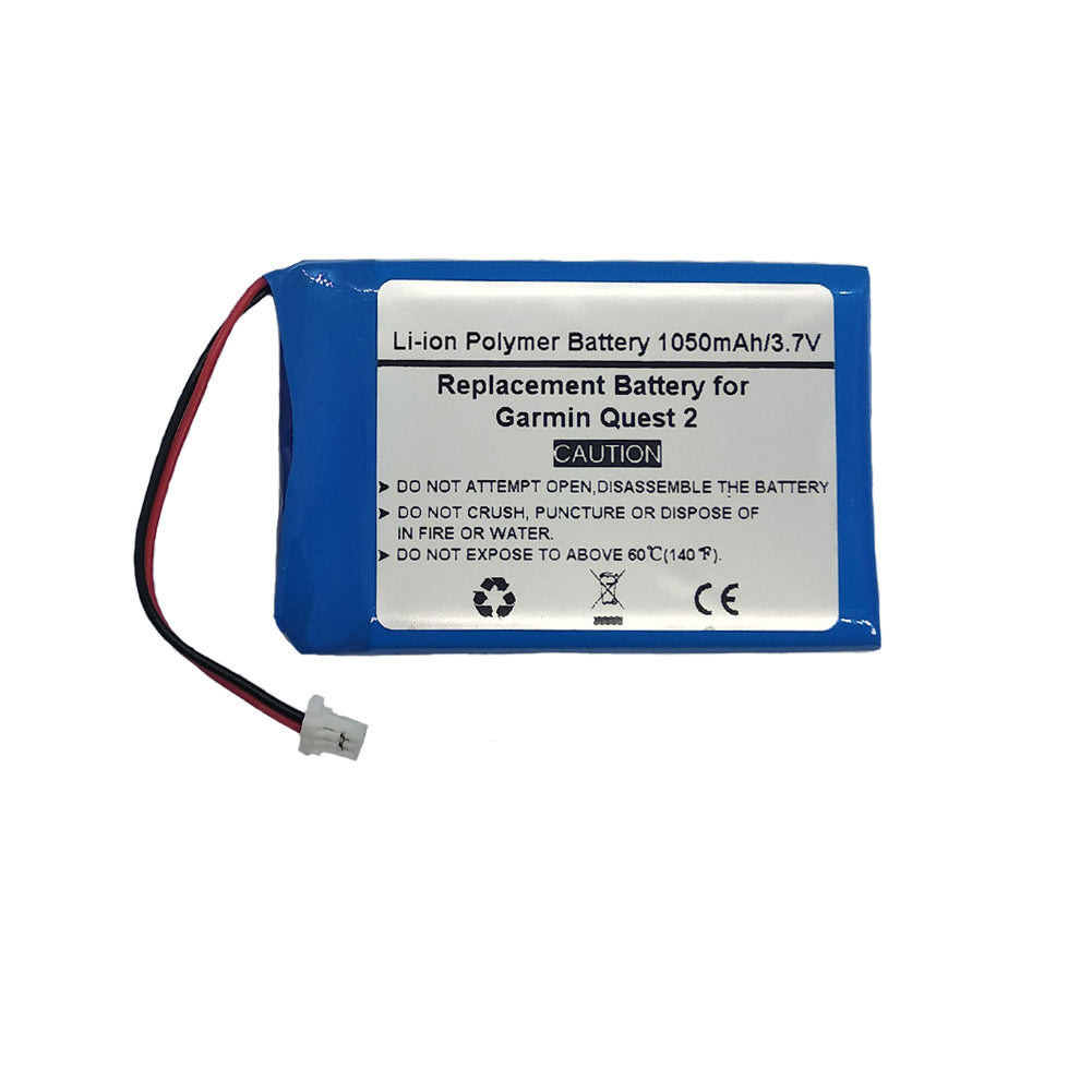 Replace GPS Navigator Battery for Garmin Quest 2  (P/N IA3A227A2, IA3Y114F2)
