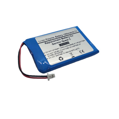 Replace GPS Navigator Battery for Garmin Quest 2  (P/N IA3A227A2, IA3Y114F2)