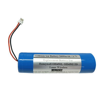 Replacement Battery For Honeywell OH4502, OH4502 2D Laser Wireless Handheld Barcode Scanner, INR18650-3SC