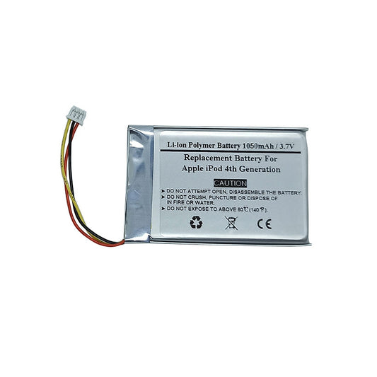 STARNOVO 1050mAh 3.7V Replacement Battery for Apple iPod 4th Generation, 616-0183, 616-0206, 616-0215, AW4701218074, ICP0534500