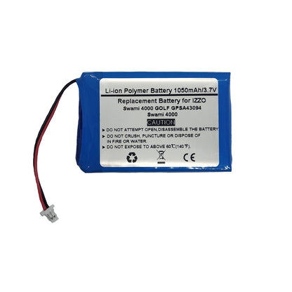 Replacement GPS Navigator Battery For IZZO Swami 4000, Swami 4000 GOLF GPSA43094,H603450H