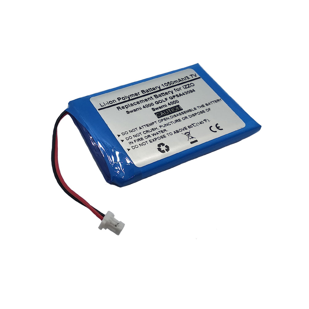 Replacement GPS Navigator Battery For IZZO Swami 4000, Swami 4000 GOLF GPSA43094,H603450H