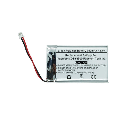 Replacement Battery For Ingenico MOBY8500 Payment Terminal, EU383450P