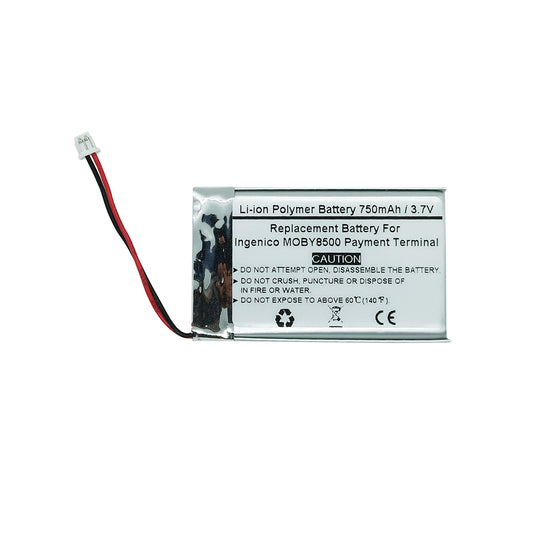 Replacement Battery For Ingenico MOBY8500 Payment Terminal, EU383450P