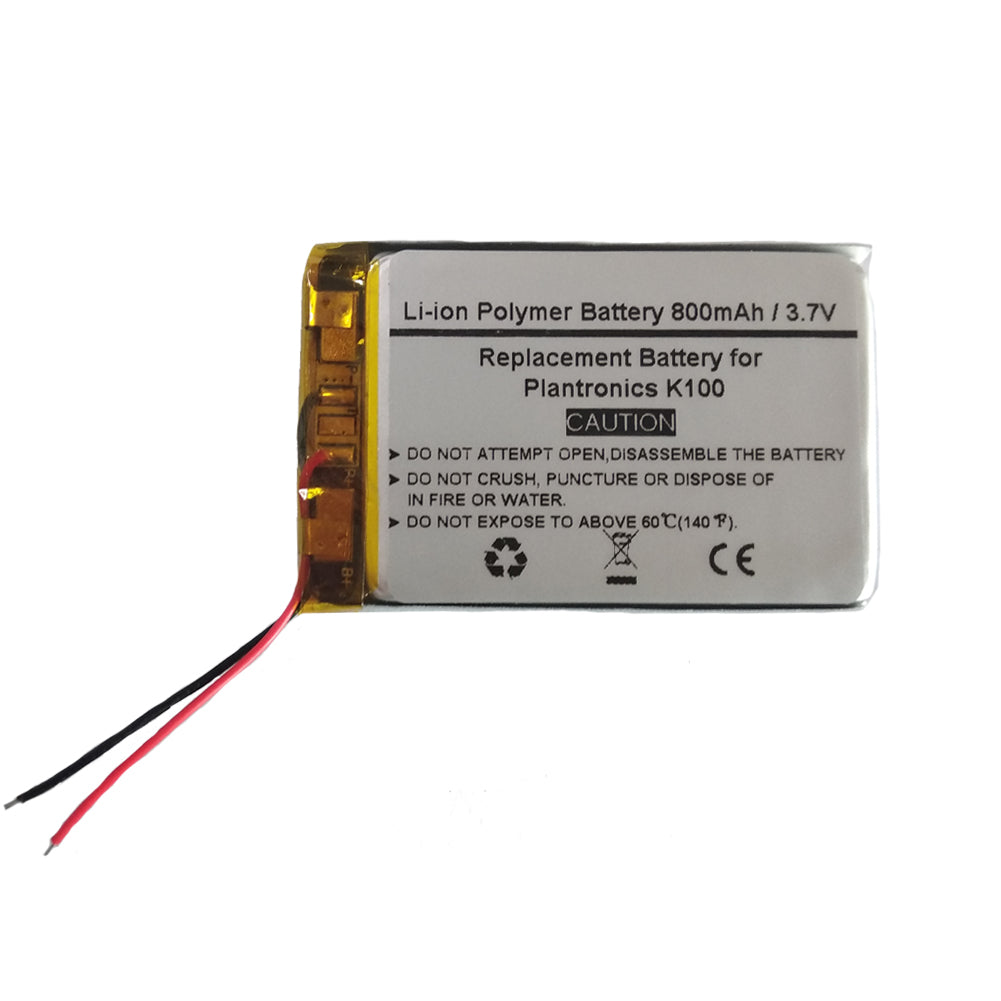 Replacement Battery for Plantronics K100,Plantronics PR-423350