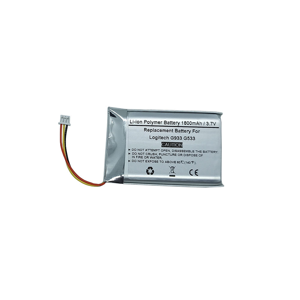 Battery for Logitech G933 G533 Wireless Headset,533-000132