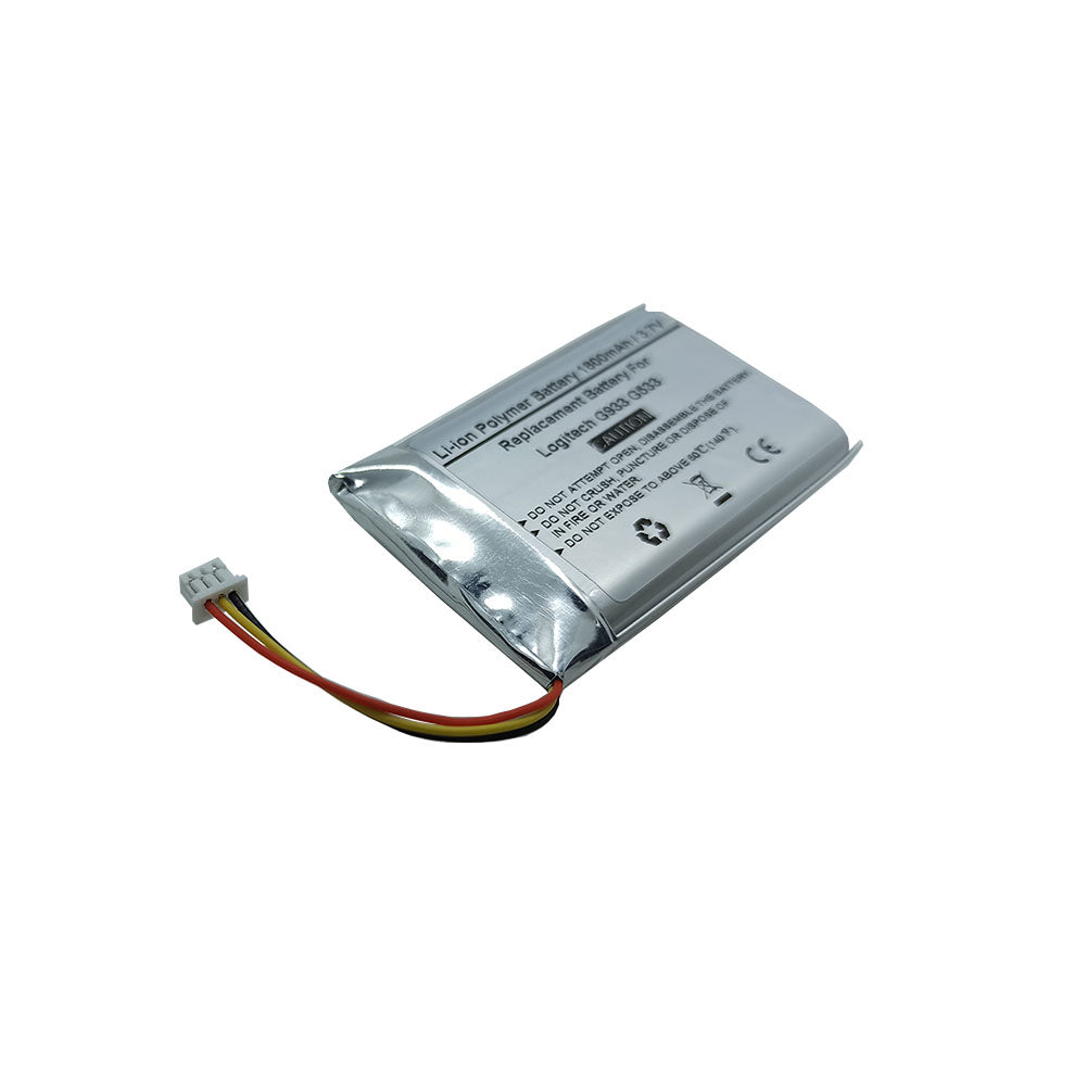 Battery for Logitech G933 G533 Wireless Headset,533-000132
