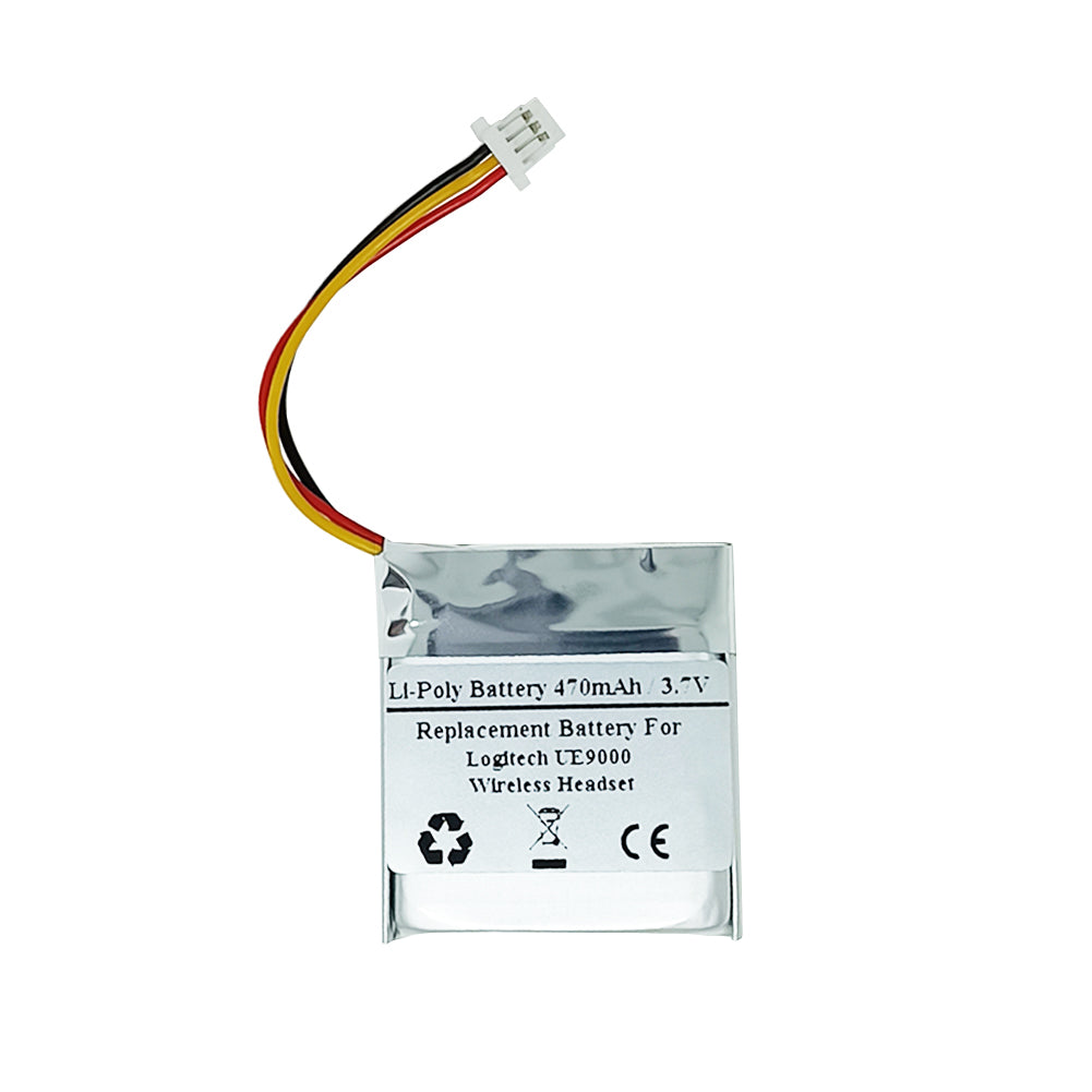 Replacement Battery For Logitech UE9000 Wireless Headset, 75.211561