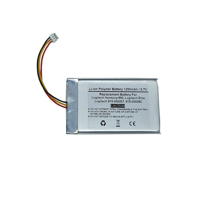 Battery for Logitech Harmony 950，Logitech Elite,Logitech 915-000257, 915-000260 Remote Control, Logitech 533-000128,623158