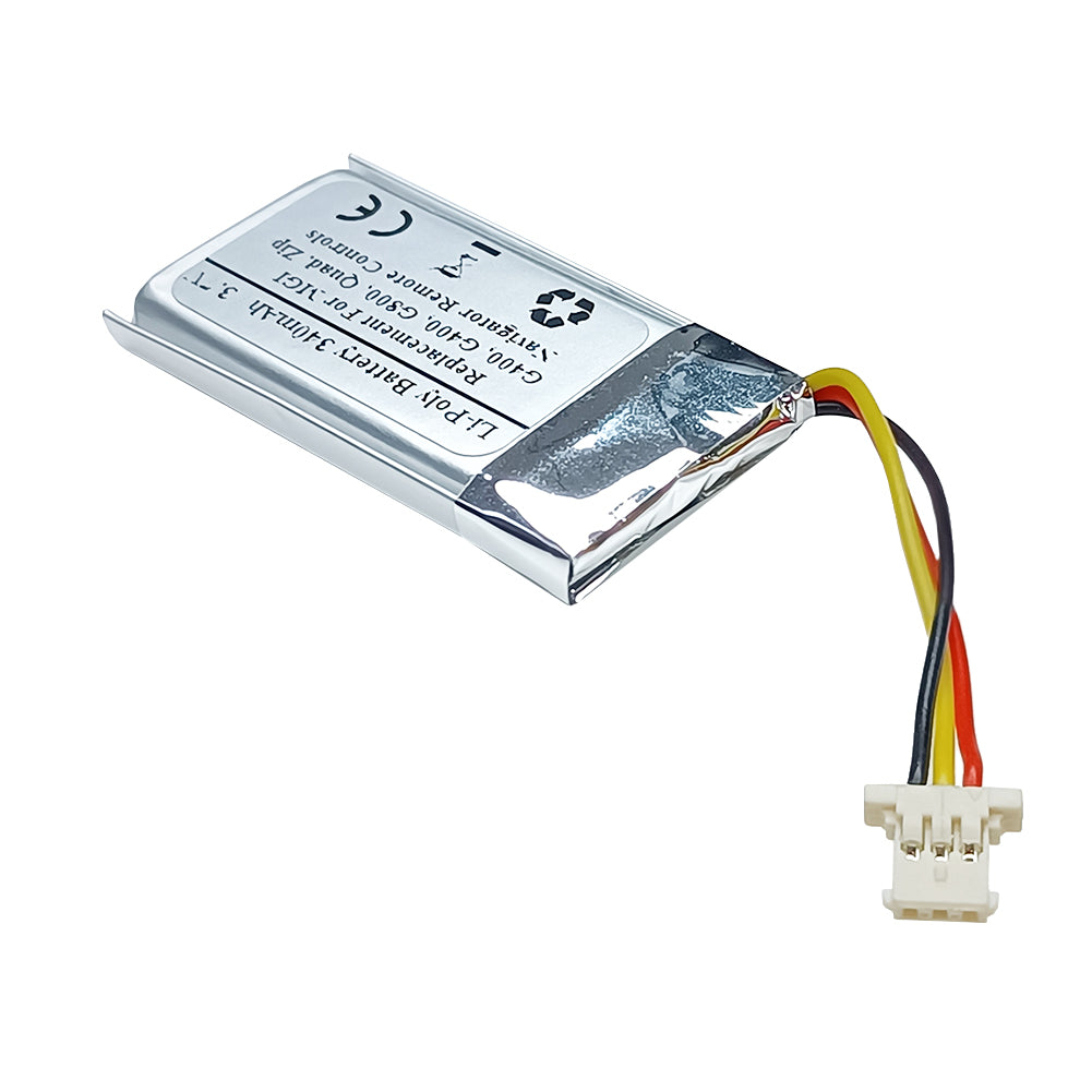 3.7V 340mAh Replacement Battery For MGI G800 Navigator Remote Controls, Navigator, Navigator G400, Navigator G600, Zip, Quad, NA7105