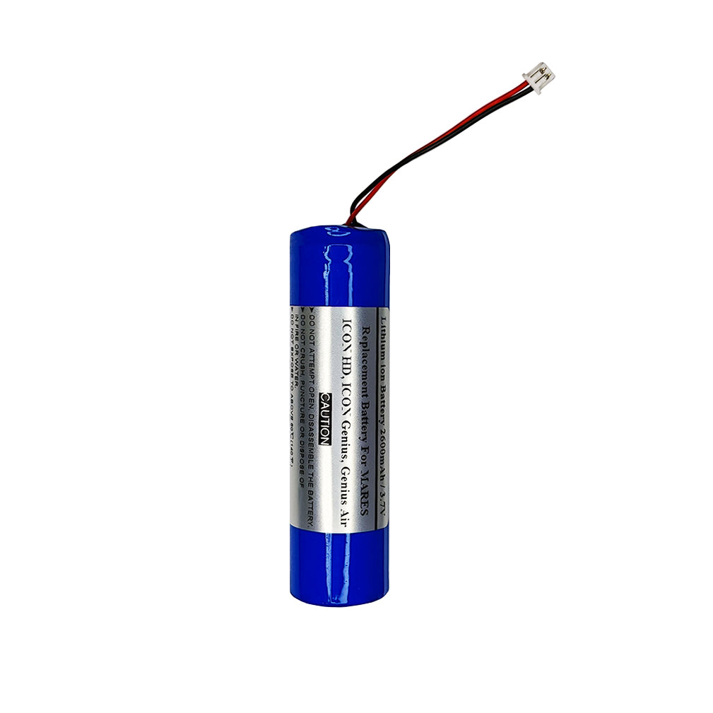 2600mAh 3.7V Replacement Battery For MARES ICON HD, ICON Genius, Genius Air, 44200755, 44201389