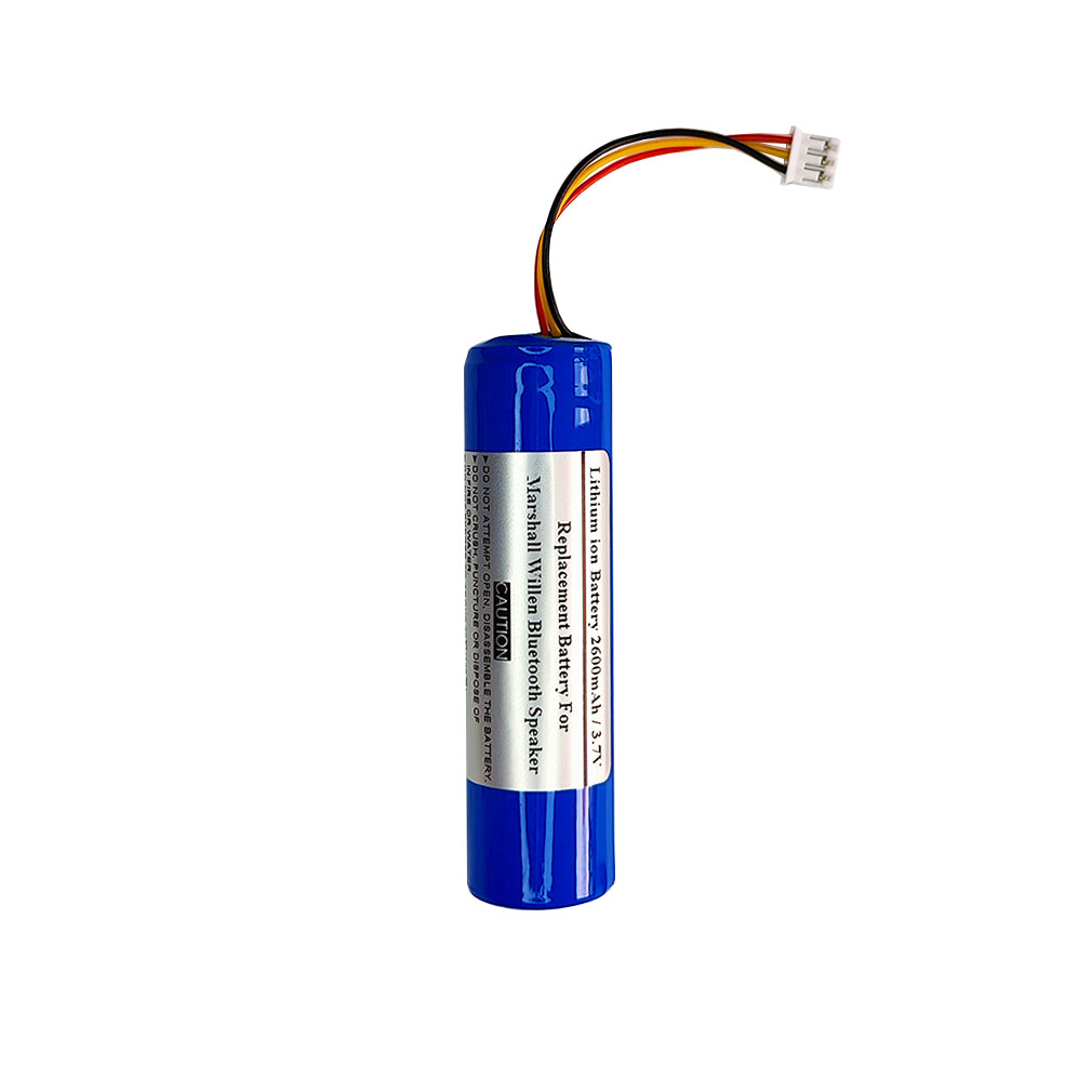 2600mAh 3.7V Replacement Battery For Marshall Willen Bluetooth Portable Speaker, C406A5