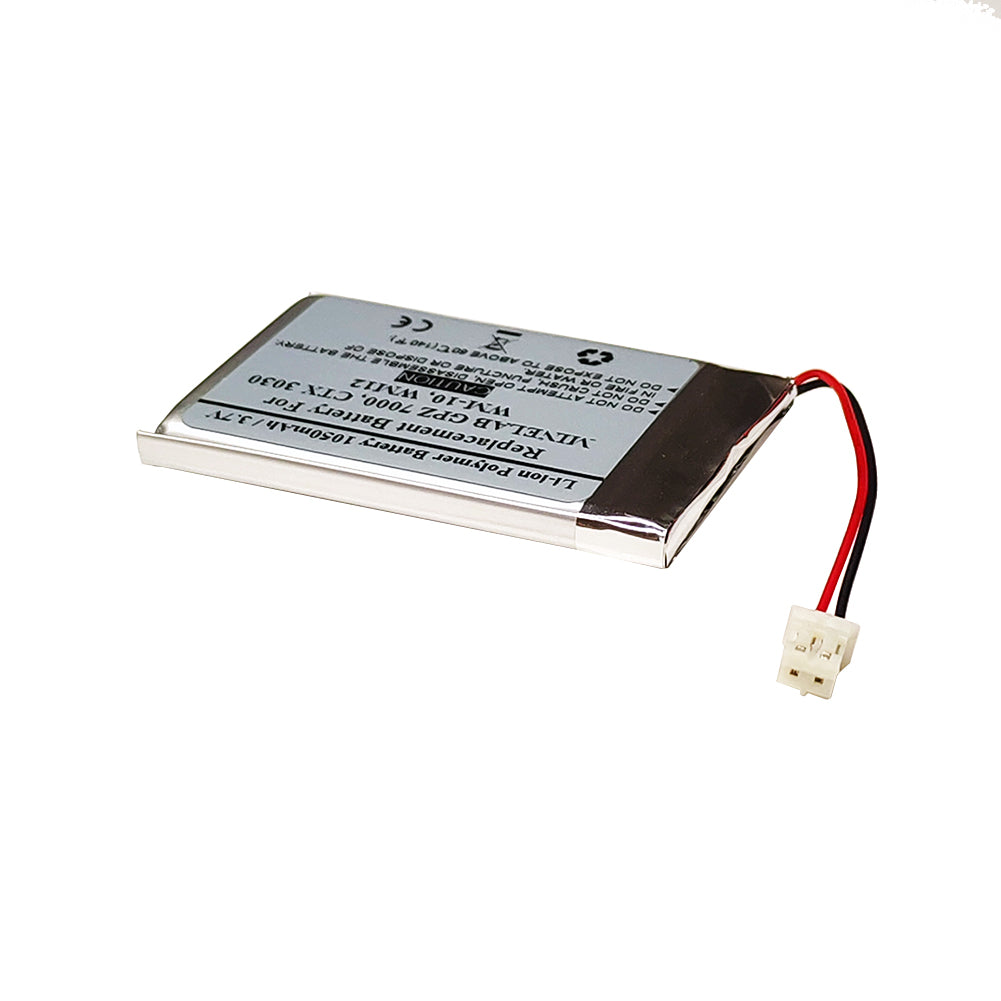1050mAH 3.7V Replacement Battery For MINELAB GPZ 7000, CTX 3030, WM-10, WM12, 0303-0036