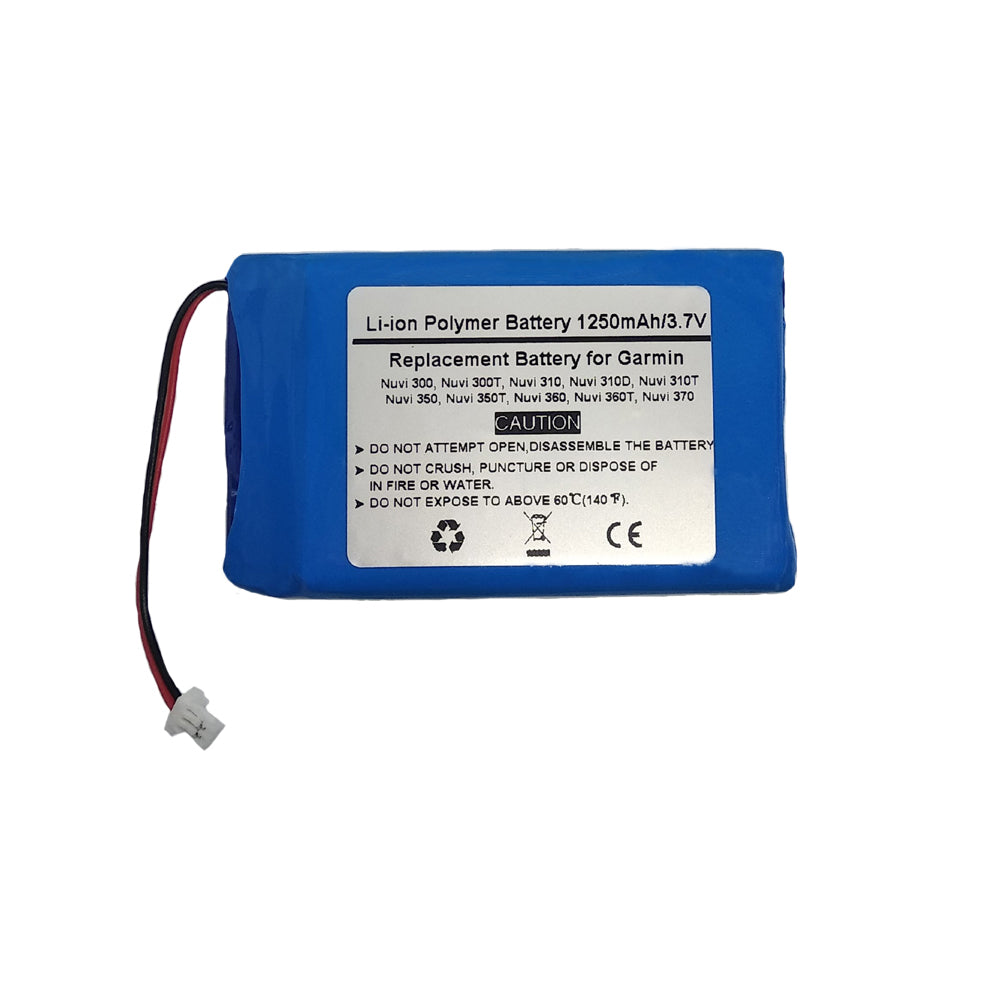 Replace GPS Navigator Battery for Garmin Nuvi 300, Nuvi 300T, Nuvi 310, Nuvi 310D, Nuvi 310T, Nuvi 350, Nuvi 350T, Nuvi 360, Nuvi 360T, Nuvi 370,(P/N GARMIN 010-00538-78,361-00019-02,361-00019-06,IA2B309C4B32)
