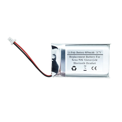 Replacement Battery For Sena 50S Motorcycle Bluetooth Headset, helmet intercom, Battery Model: Sena ICP40/25/40P