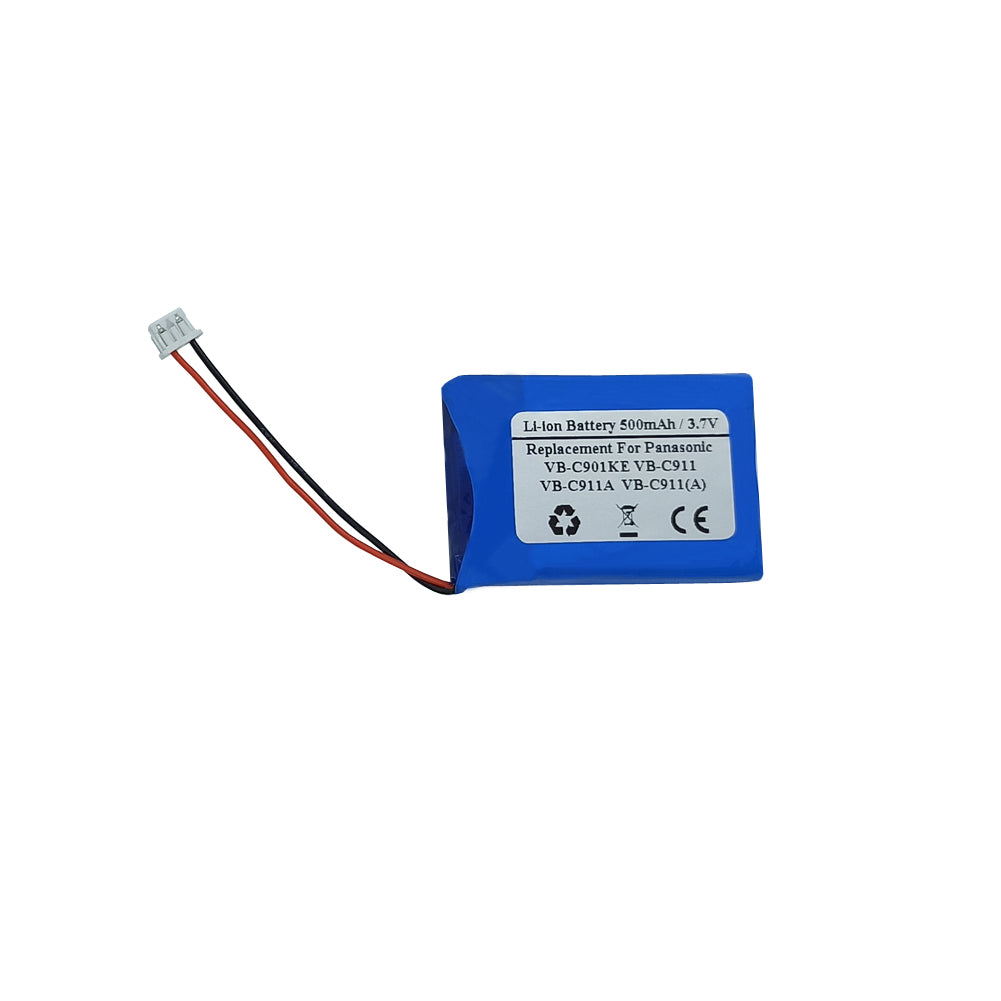 パナソニックVB-C901KEVB-C911 VB-C911A VB-C911（A）、BT10123B用3.7V500mAh交換用バッテリー