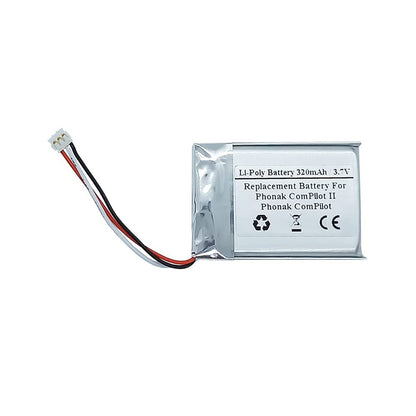 Replacement Battery For Phonak ComPilot II, ComPilot hearing aids, IP462539