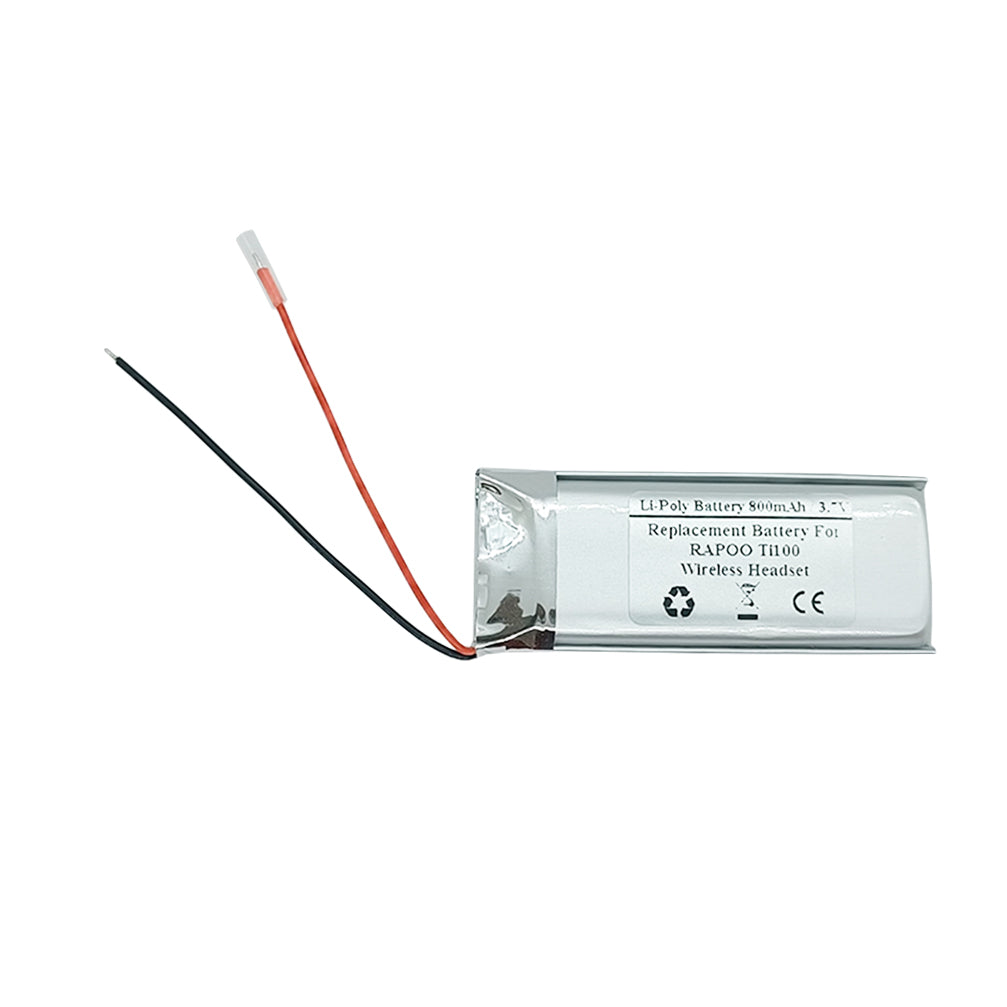 Replacement Battery For RAPOO Ti100 Wireless Headset, AHB102050PJT