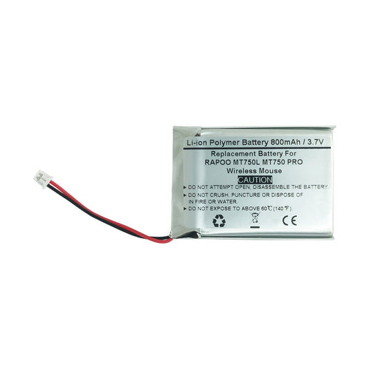 Replacement Battery For RAPOO MT750L, MT750 PRO Wireless Mouse, US613143N