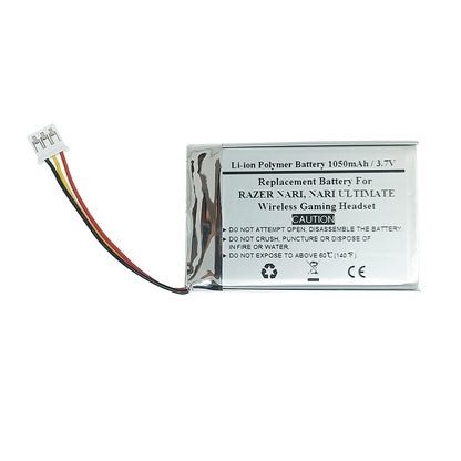 Replacement Battery For RAZER NARI，NARI ULTIMATE wireless Gaming headset