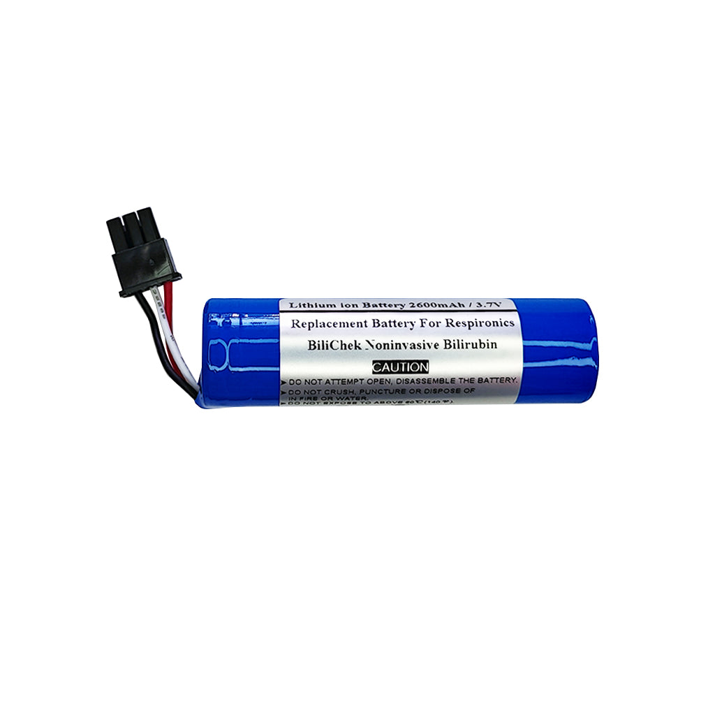 2600mAh 3.7V Replacement Battery For Respironics BiliChek Noninvasive Bilirubin