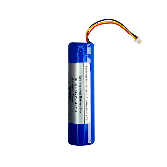 STARNOVO 2600mAh 3.7V Replacement Battery for SHURE MXW, MXW2 Handheld Transmitter, 95A35233, SB905