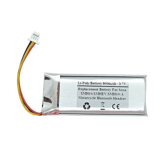 Replacement Battery For Sena SMH10, SMHEV, SMH10-A Motorcycle Bluetooth Headset, Helmet Intercom
