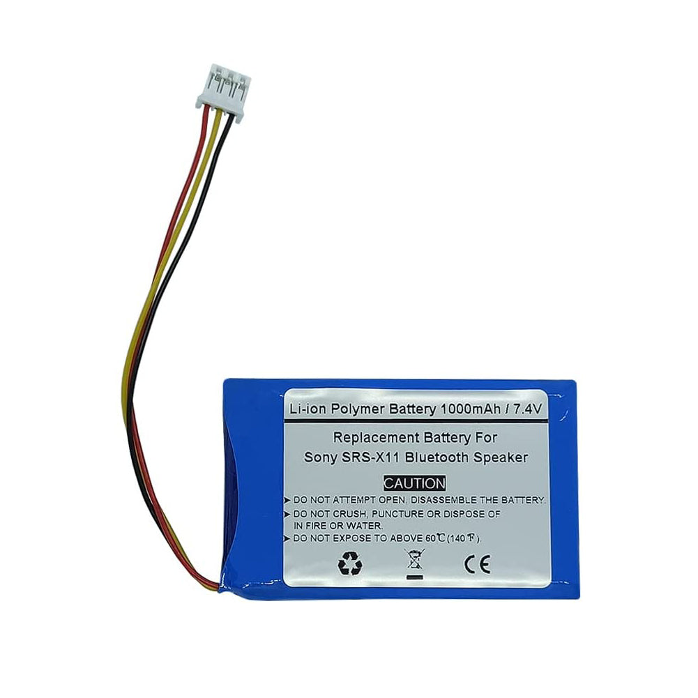 Replacement Battery For Sony SRS-X11 Bluetooth Speaker, ST-02