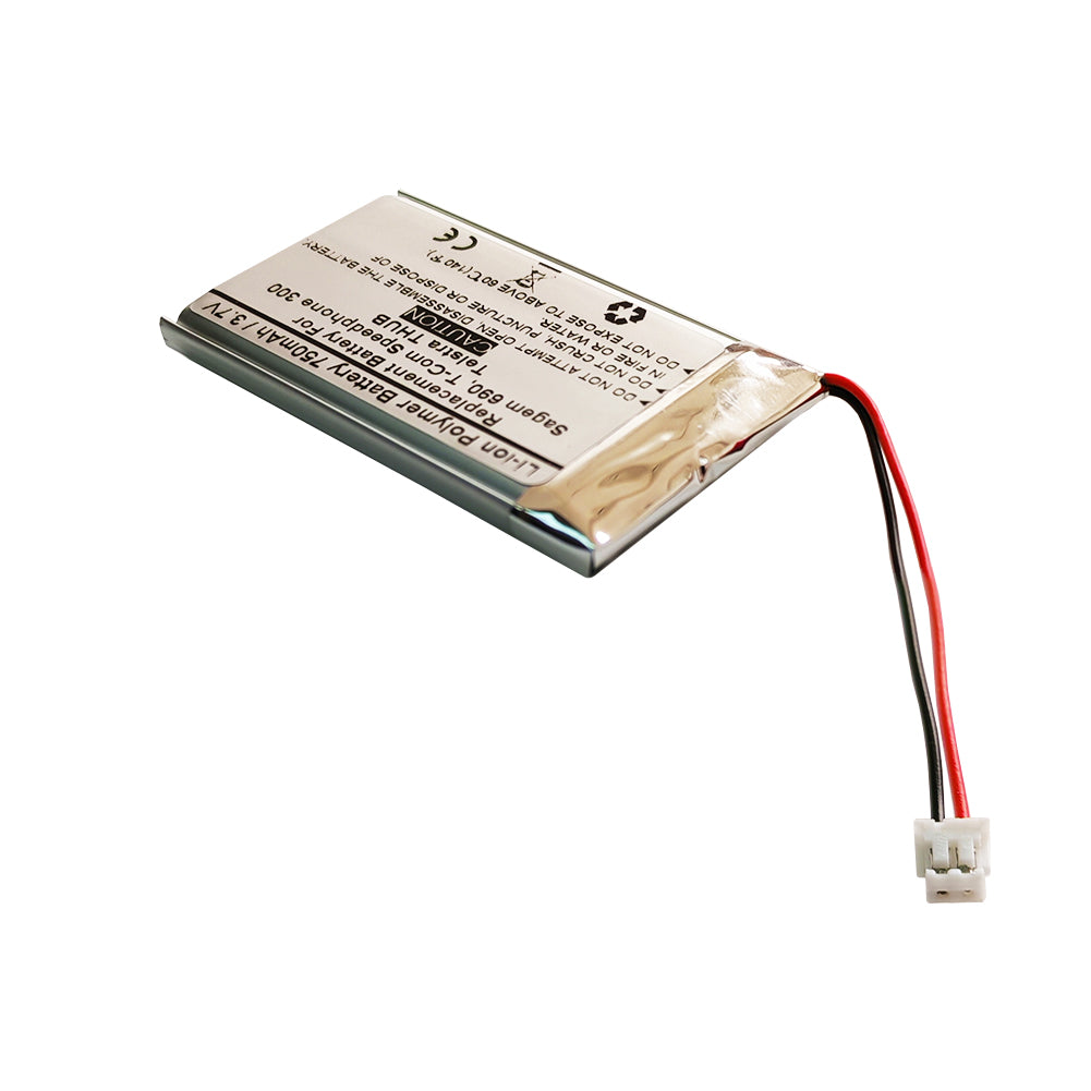 750mAH 3.7V Replacement Cordless Phone Battery For Sagem 690, T-Com Speedphone 300, Telstra THUB, 253230694, CTB104, LP043048AH