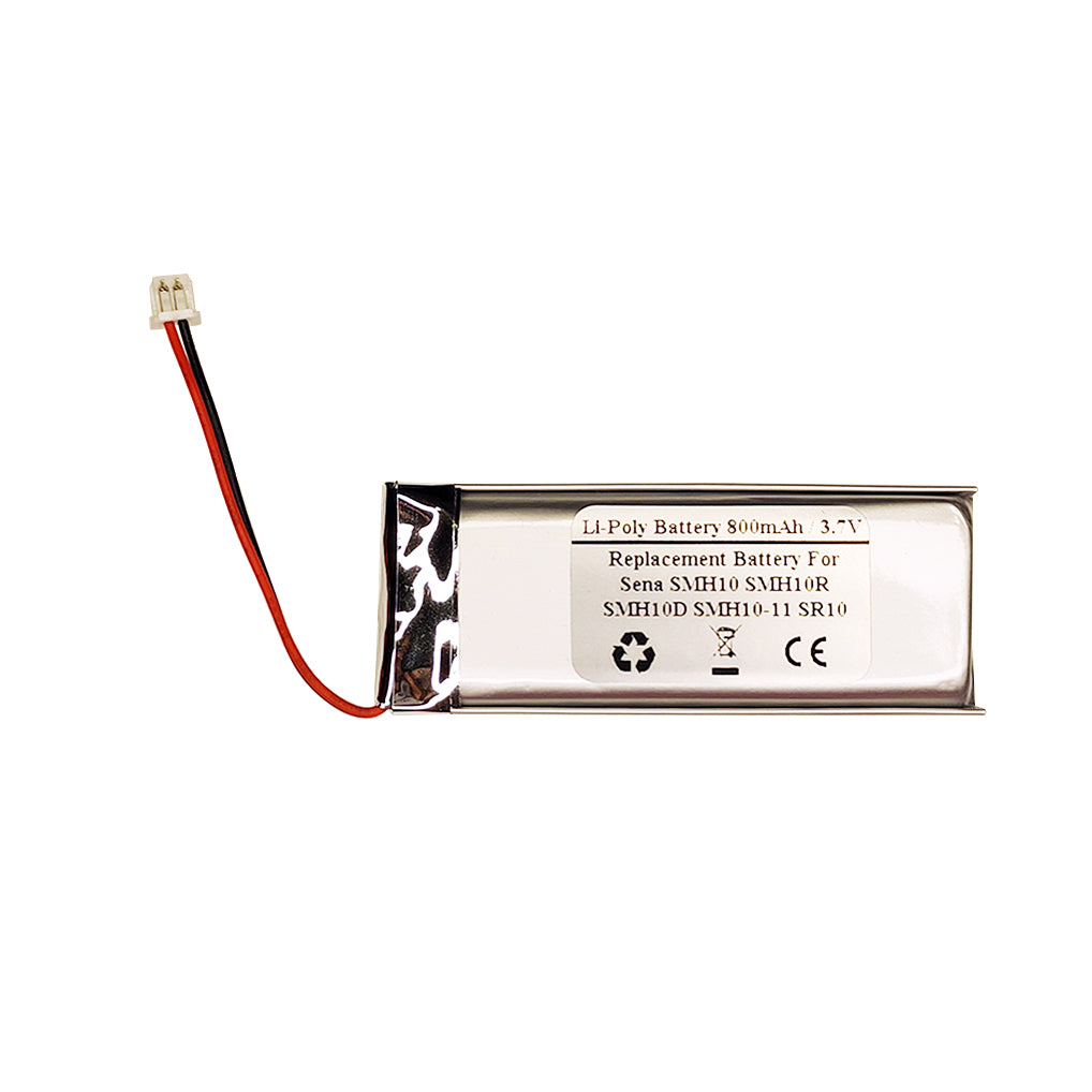 800mAh 3.7V Replacement Battery For Sena SMH10 SMH10R SMH10D SMH10-11 SR10 Motorcycle Wireless Headset