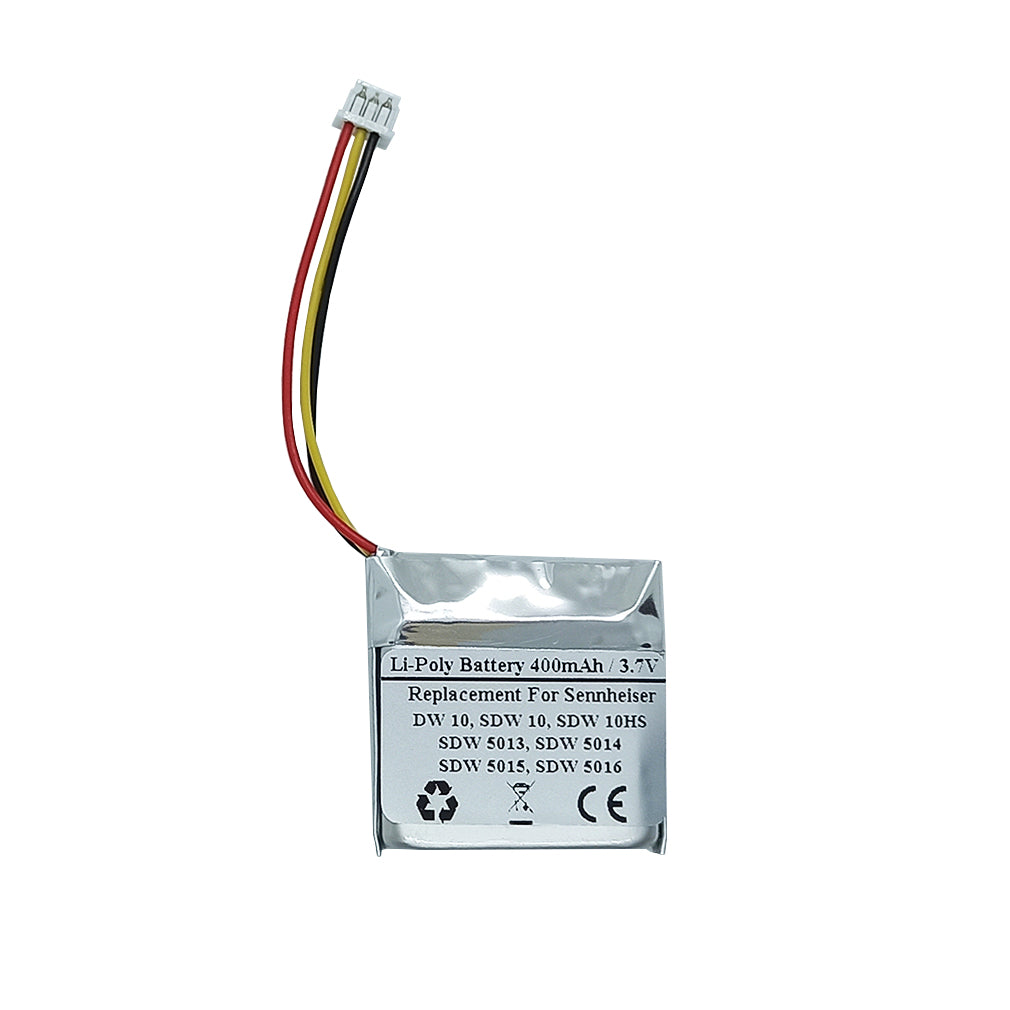 Replacement Battery For Sennheiser DW 10, SDW 10, SDW 10 HS, SDW 5013, SDW 5014, SDW 5015, SDW 5016, AHB552826TPC