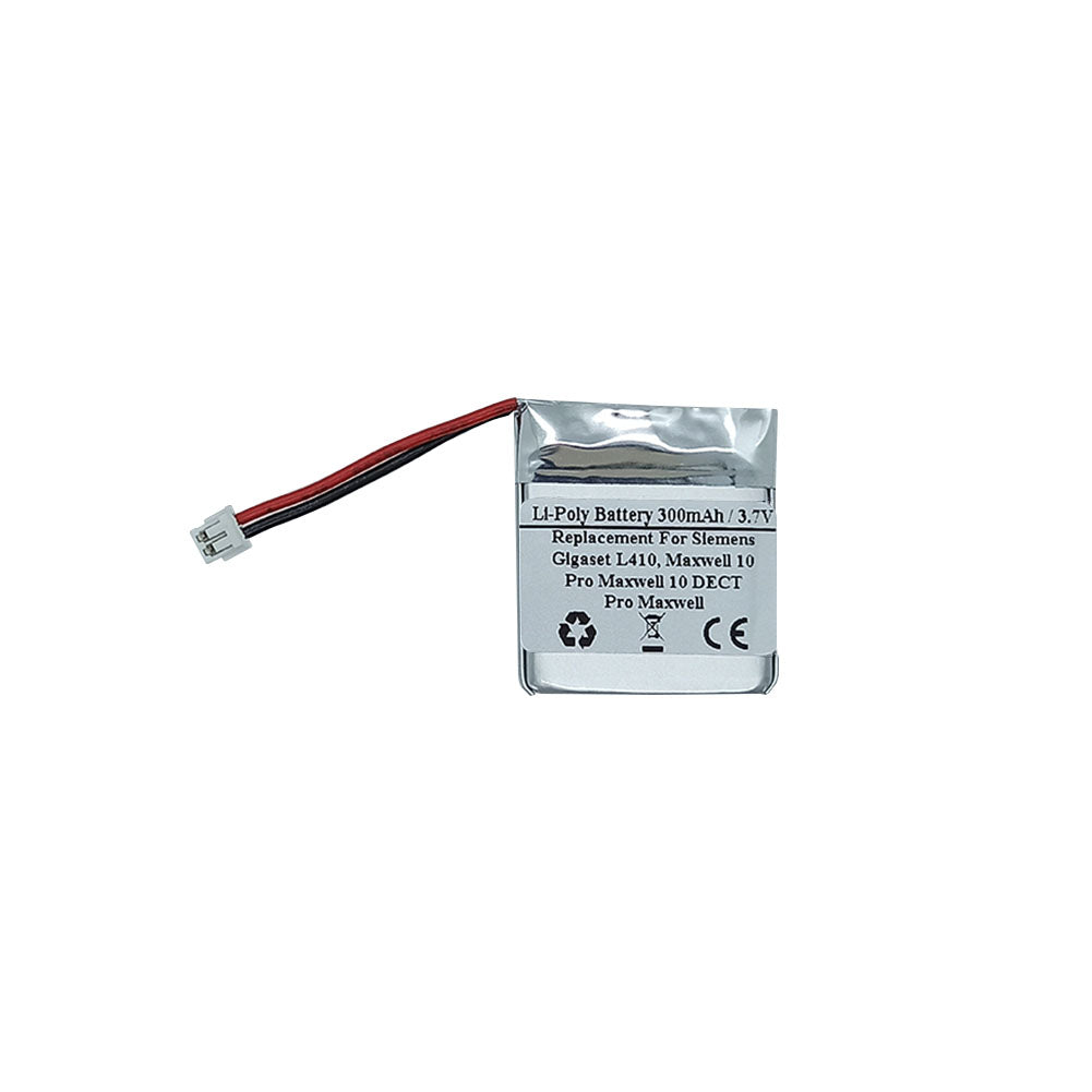 Replacement Battery For Siemens Gigaset L410, Maxwell 10, Pro Maxwell, Pro Maxwell 10 DECT, Compatible Battery Part Number: F39033-V328-C901 S30852-D2240-X1 V30145-K1310-X448 V30145-K1310-X458