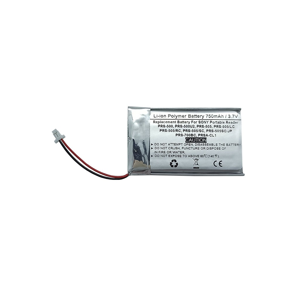 Replacement Battery For Sony Portable Reader PRS-500,PRS-500U2,PRS-505,PRS-505/LC,PRS-505/RC,PRS-505/SC,PRS-505SC/JP,PRS-700BC,PRSA-CL1,1-756-769-11,8704A41918,LIS1382(J)