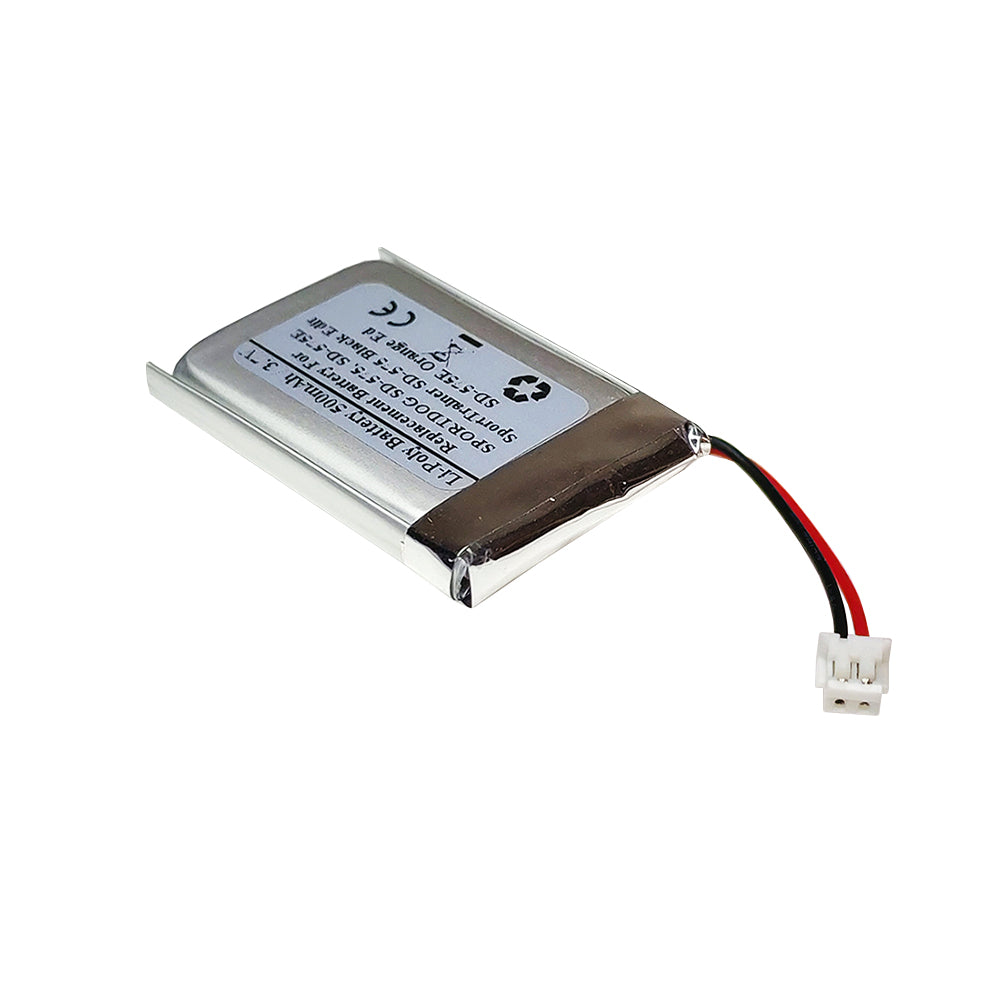 500mAh 3.7V Replacement Battery For SPORTDOG SD-575, SD-575E, SportTrainer SD-575 Black Edit, SportTrainer SD-575E Orange Ed, SDT54-16750