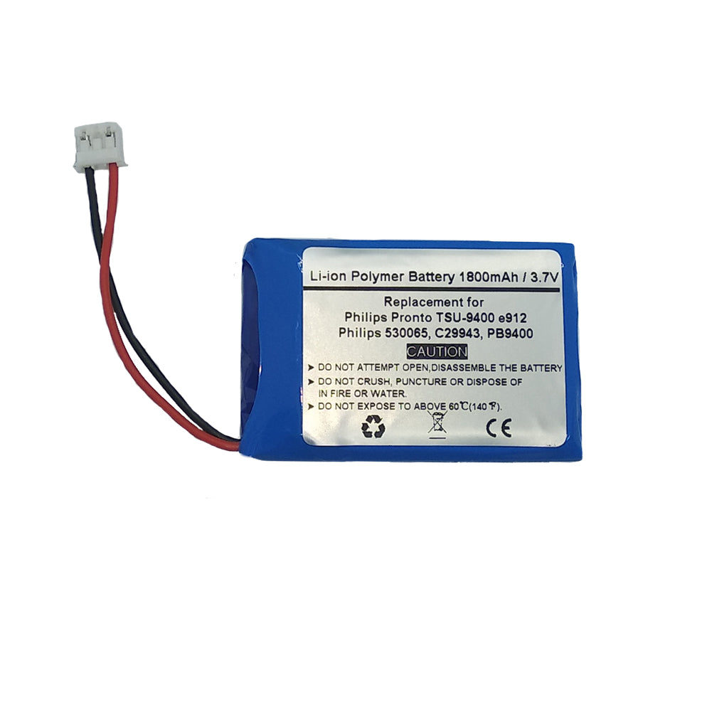 Remote Control Battery Fits Philips Pronto TSU-9400 BP9400