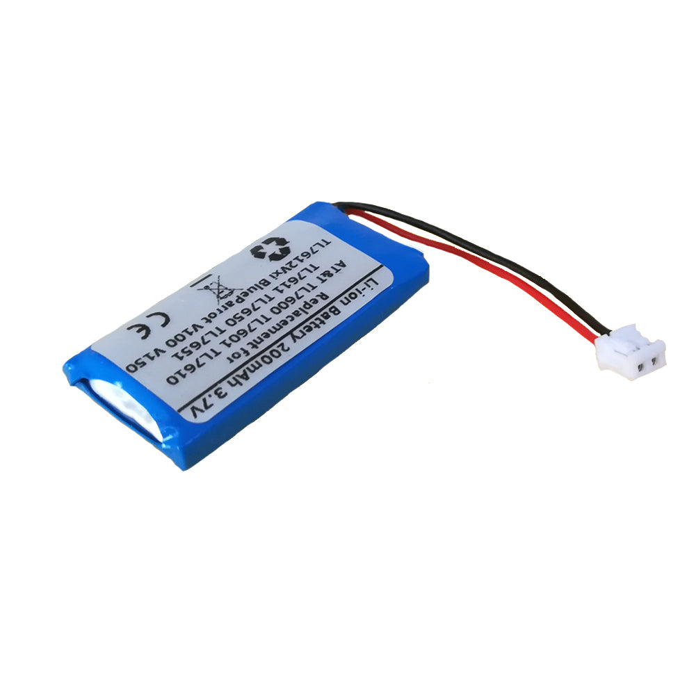 Replacement Battery for AT&T TL7600, TL7601, TL7610, TL7611, TL7650, TL7651, TL7612Vxi, BlueParrot V100, V150