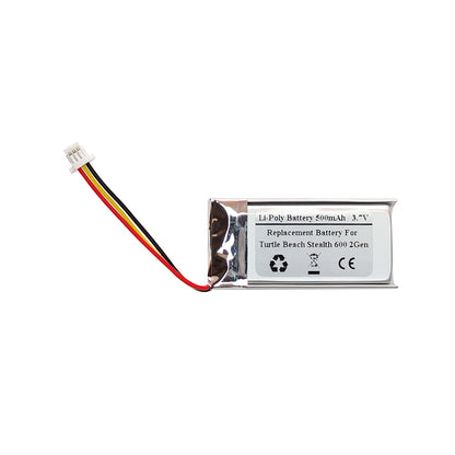 500mAH 3.7V Replacement Battery For Turtle Beach Stealth 600 2Gen Wireless Headset, VDL782039