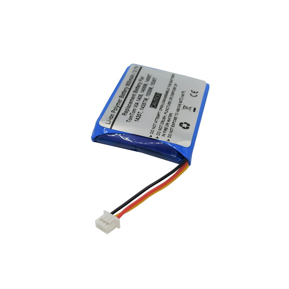Battery For TomTom VIA 135,135M,1405,1405M,1405T,1435,1435T,1435TM,1535,1535, TomTom Live 1535, 1535M,1535TM,1535M Live,1605,1605TM,TomTom Go 1535 Live,1535M Live,6027A0114501 KL1 Z1230 4EN52