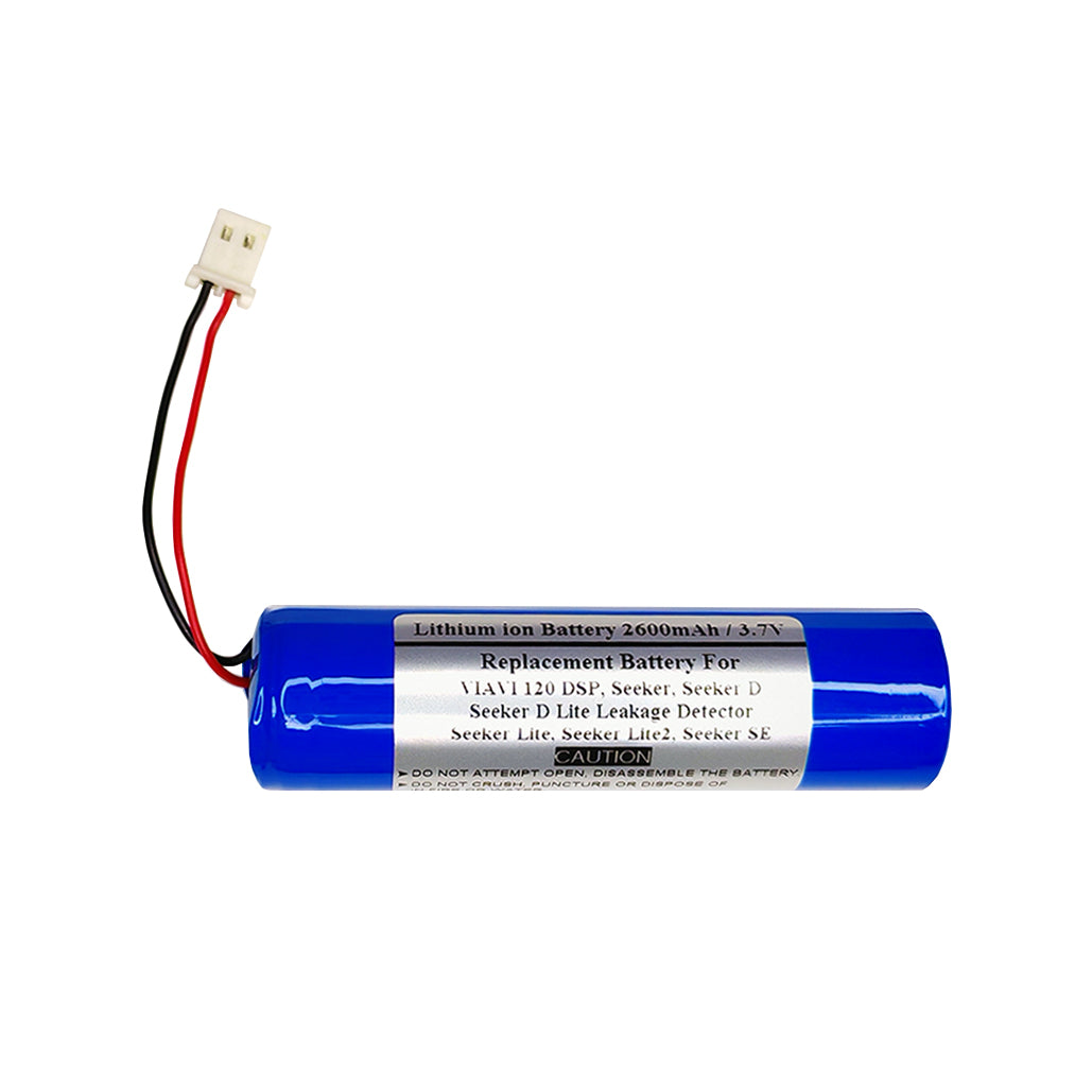 2600mAh 3.7V Replacement Battery For VIAVI 120 DSP, Seeker, Seeker D, Seeker D Lite Leakage Detector, Seeker Lite, Seeker Lite², Seeker SE, 0090048000, 6233224-019010-MX
