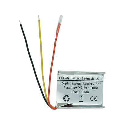 Replacement Battery For Vantrue N2 Pro Dual Dash Cam