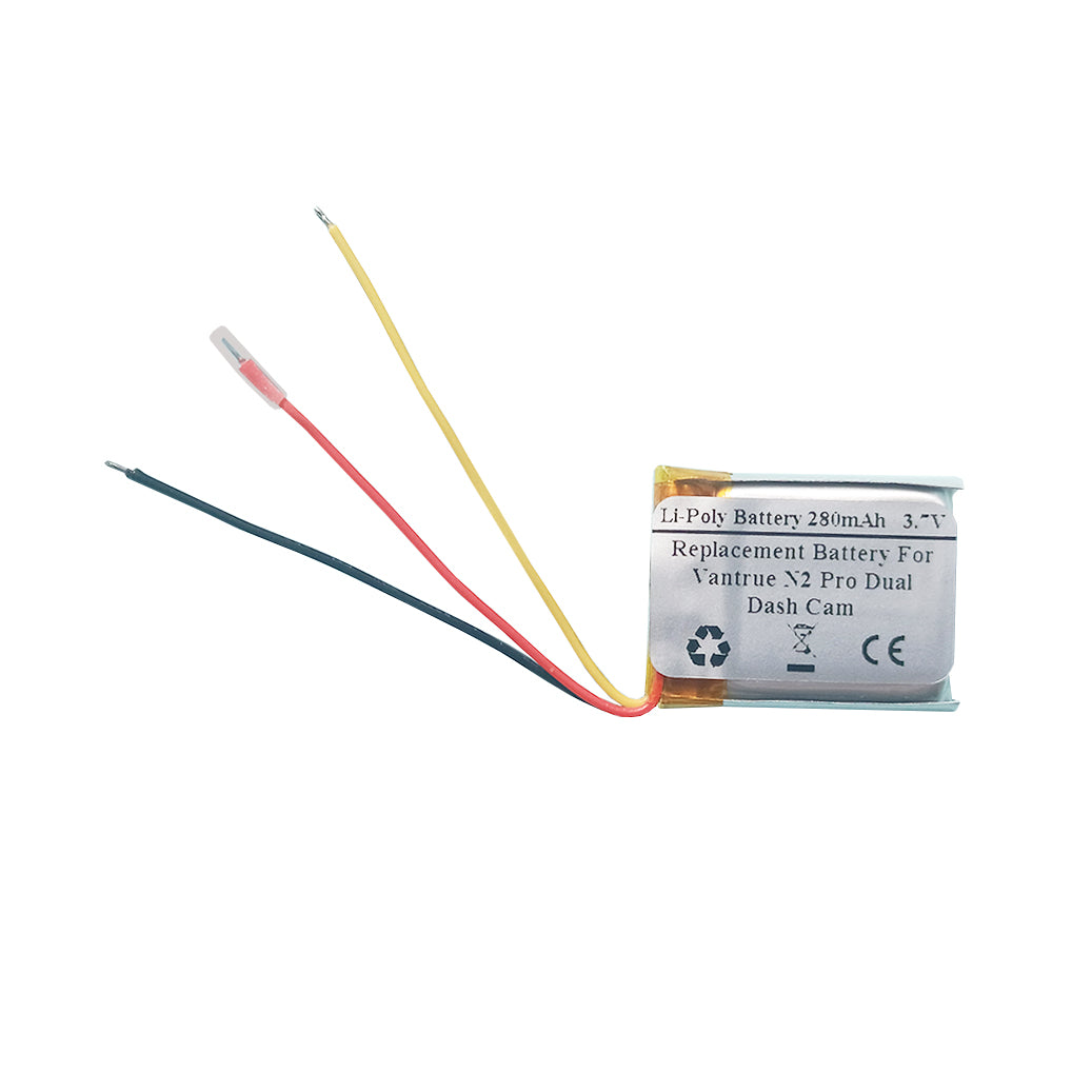 Replacement Battery For Vantrue N2 Pro Dual Dash Cam