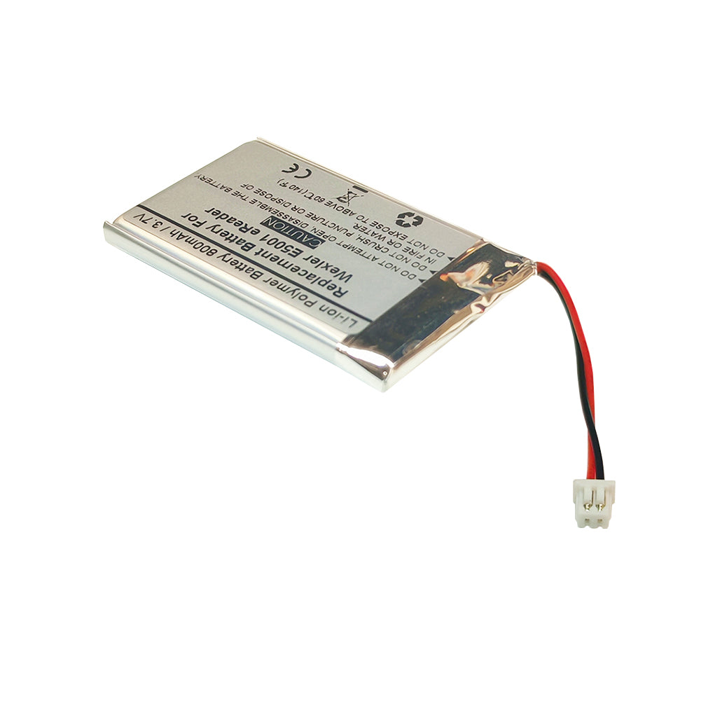 3.7V 800mAH Replacement Battery For Wexler E5001 eReader, YT453949