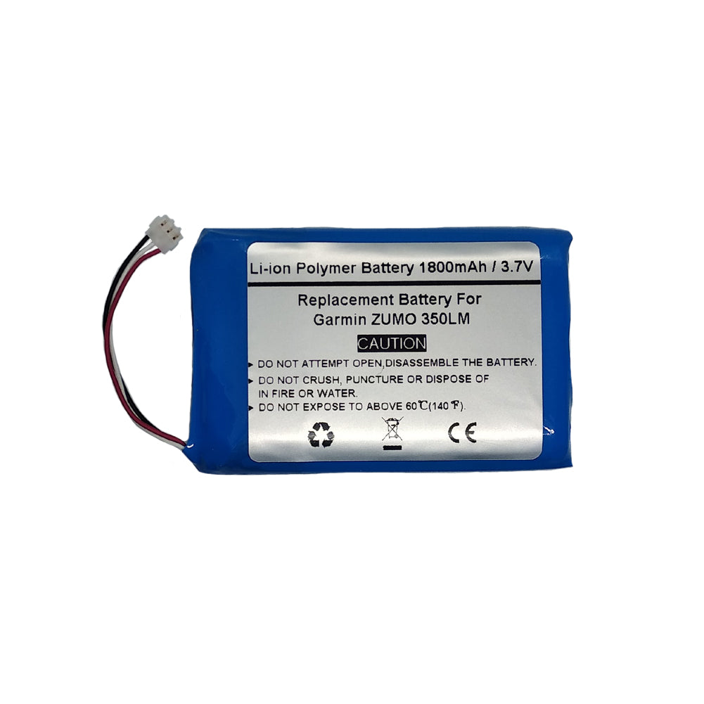 Replace GPS Navigator Battery for Garmin ZUMO 350LM, 361-00059-00