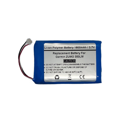 Replace GPS Navigator Battery for Garmin ZUMO 350LM, 361-00059-00