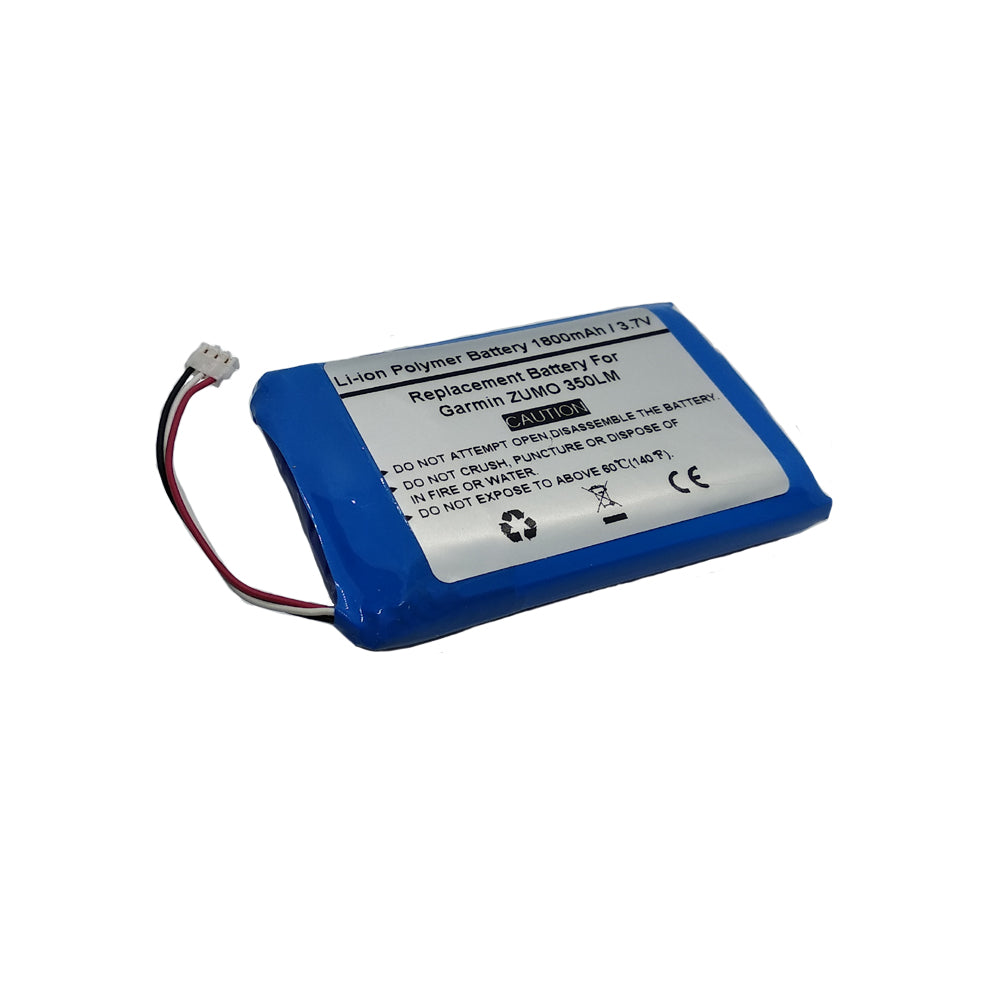 Replace GPS Navigator Battery for Garmin ZUMO 350LM, 361-00059-00
