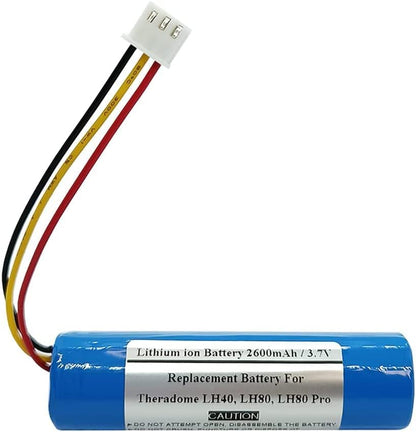 Compatible Battery with Theradom e LH40, LH80, LH80 Pro, INR18650-1S1P - STARNOVO