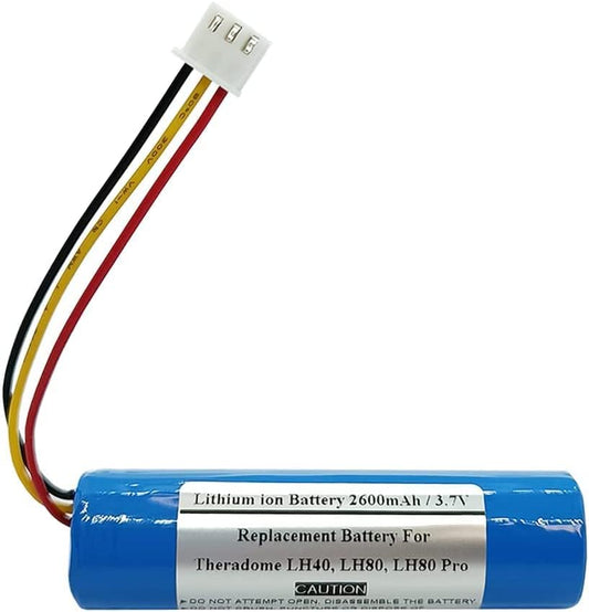 Compatible Battery with Theradom e LH40, LH80, LH80 Pro, INR18650-1S1P - STARNOVO