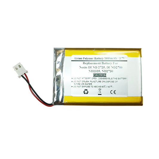Replacement Battery For Nexto DI ND 2725, DI ND2700, ND2325, ND2700, ND2730, NENA-21120, NENA-PWBT10001, PWBT-10001